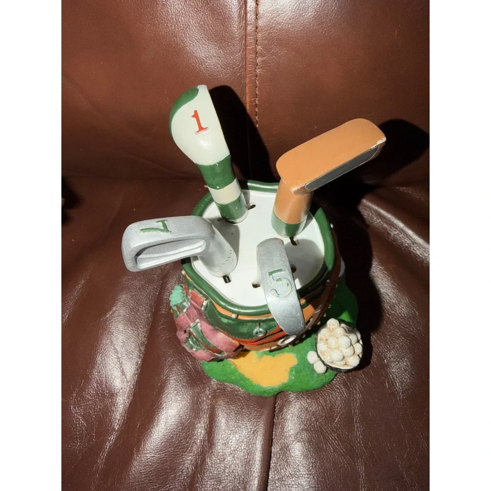 Supreme Golf Bag Cheese Spreader Set 4 Stainless‎ Steel Golf Club Knives Resin
